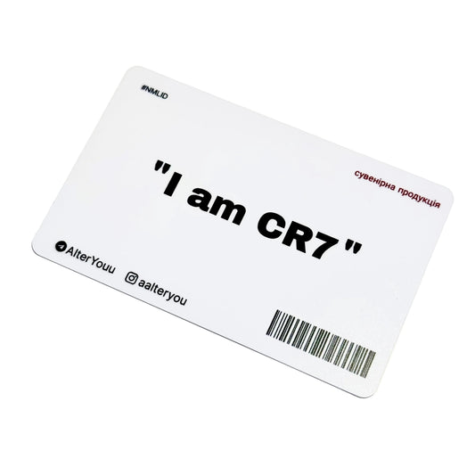 Картка Cristiano Ronaldo