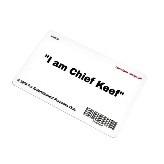 Картка Chief Keef