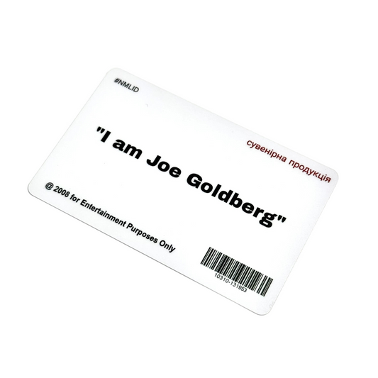 Картка Joe Goldberg