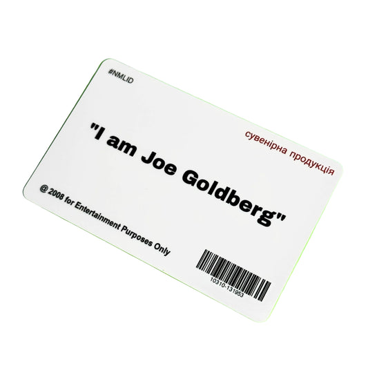 Картка Joe Goldberg