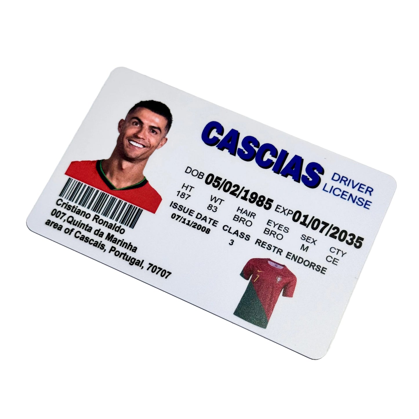 Картка Cristiano Ronaldo