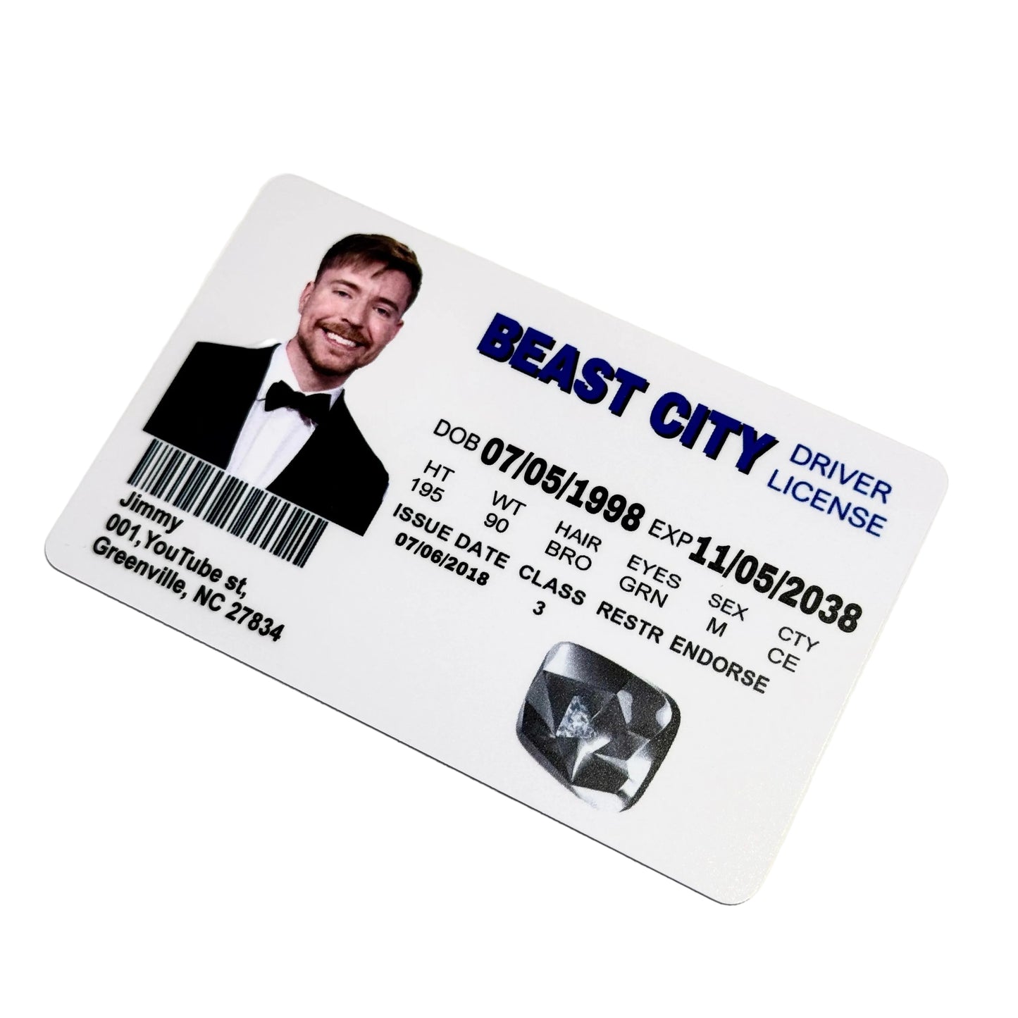 Картка Mr Beast