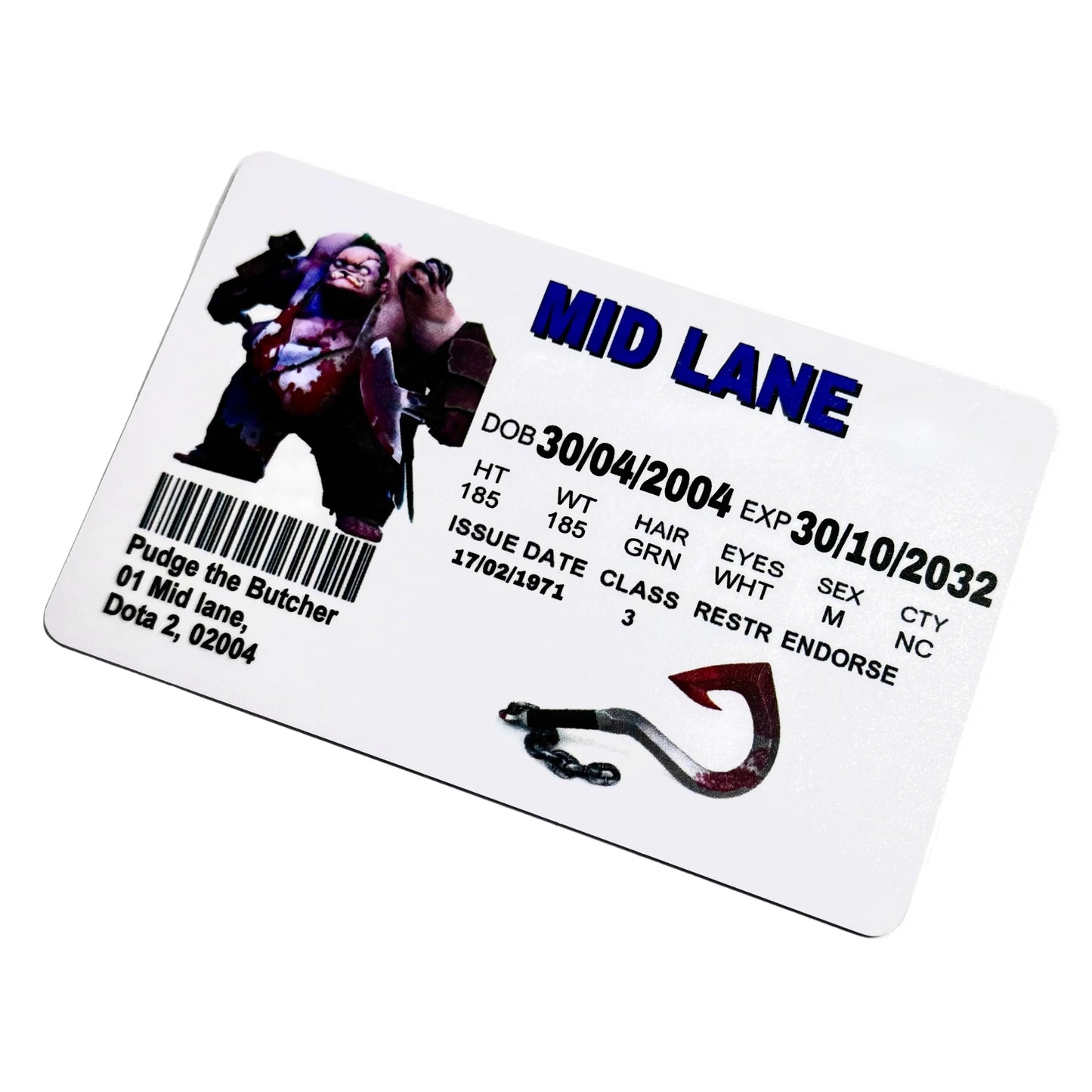 Картка Pudge