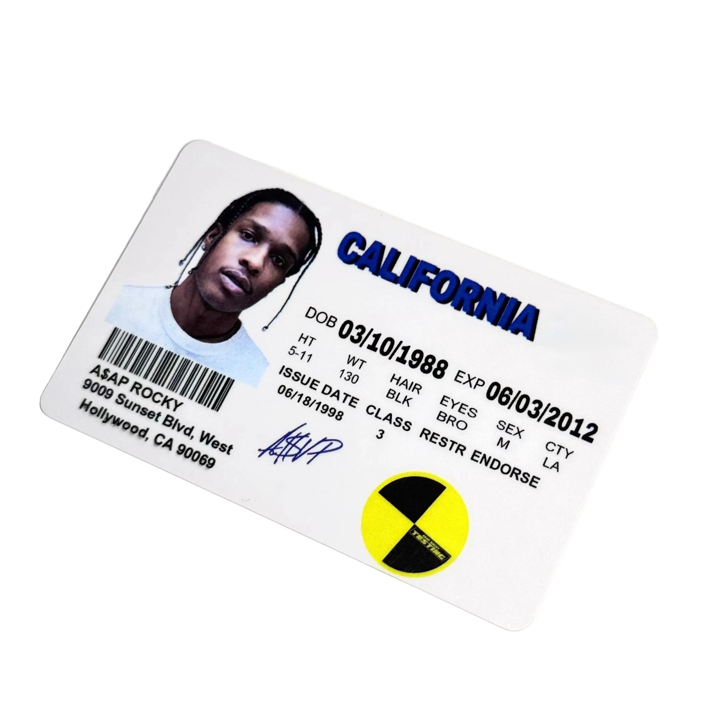 Картка A$ap Rocky