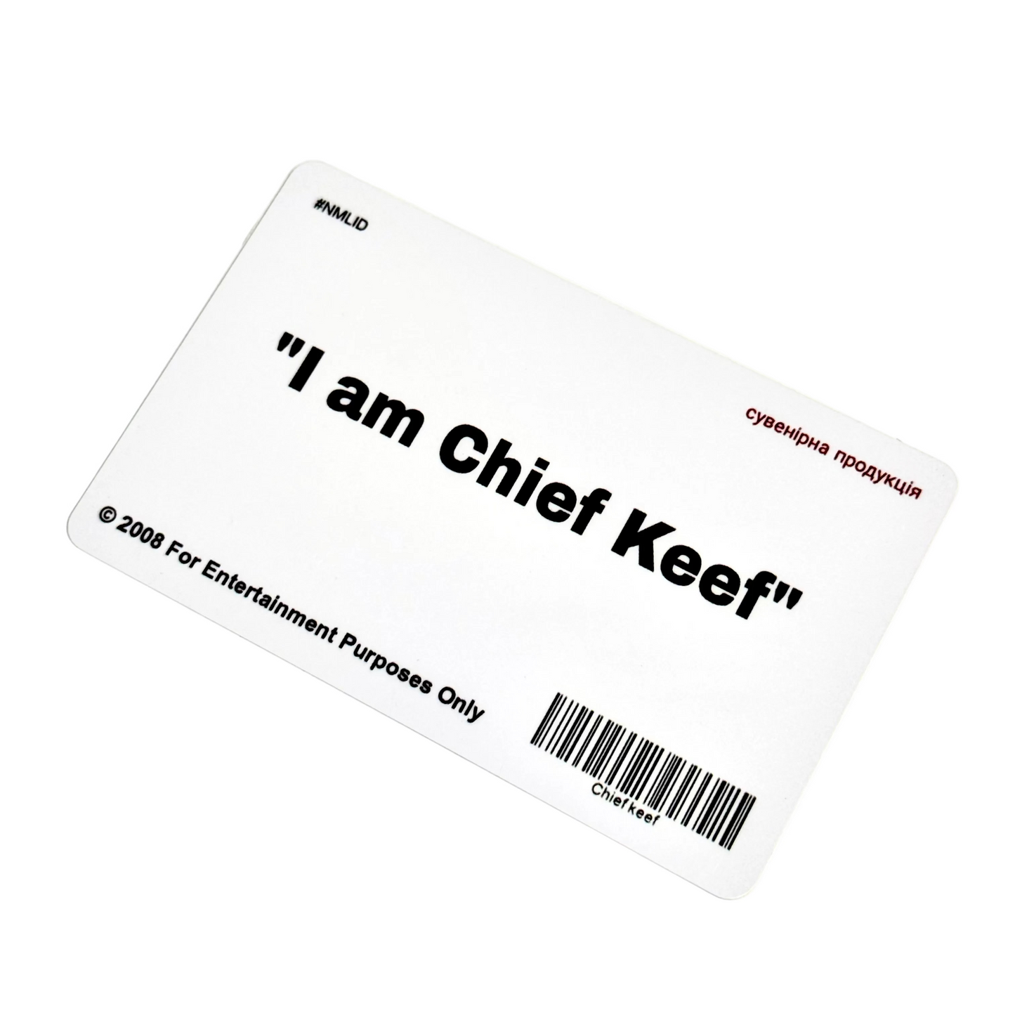 Картка Chief Keef