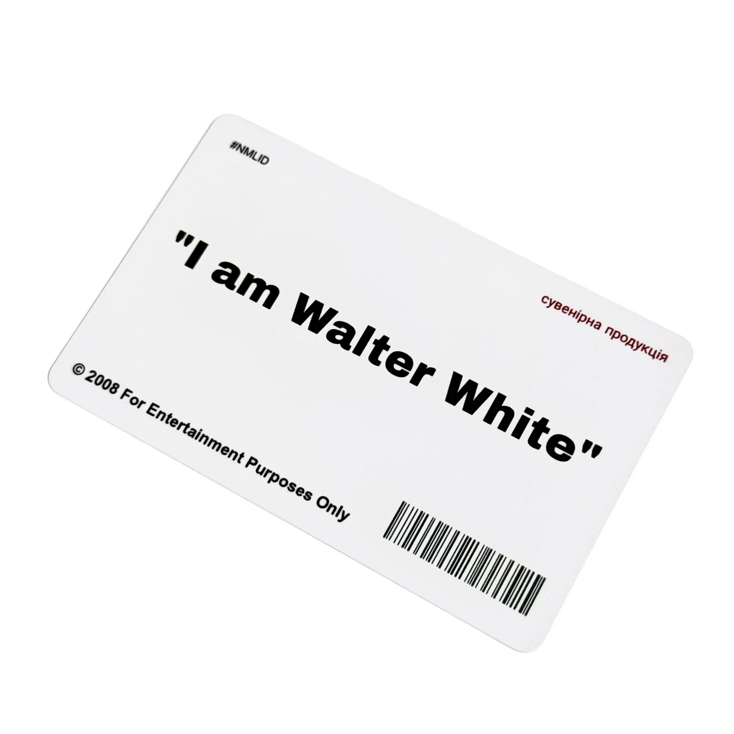 Walter White card