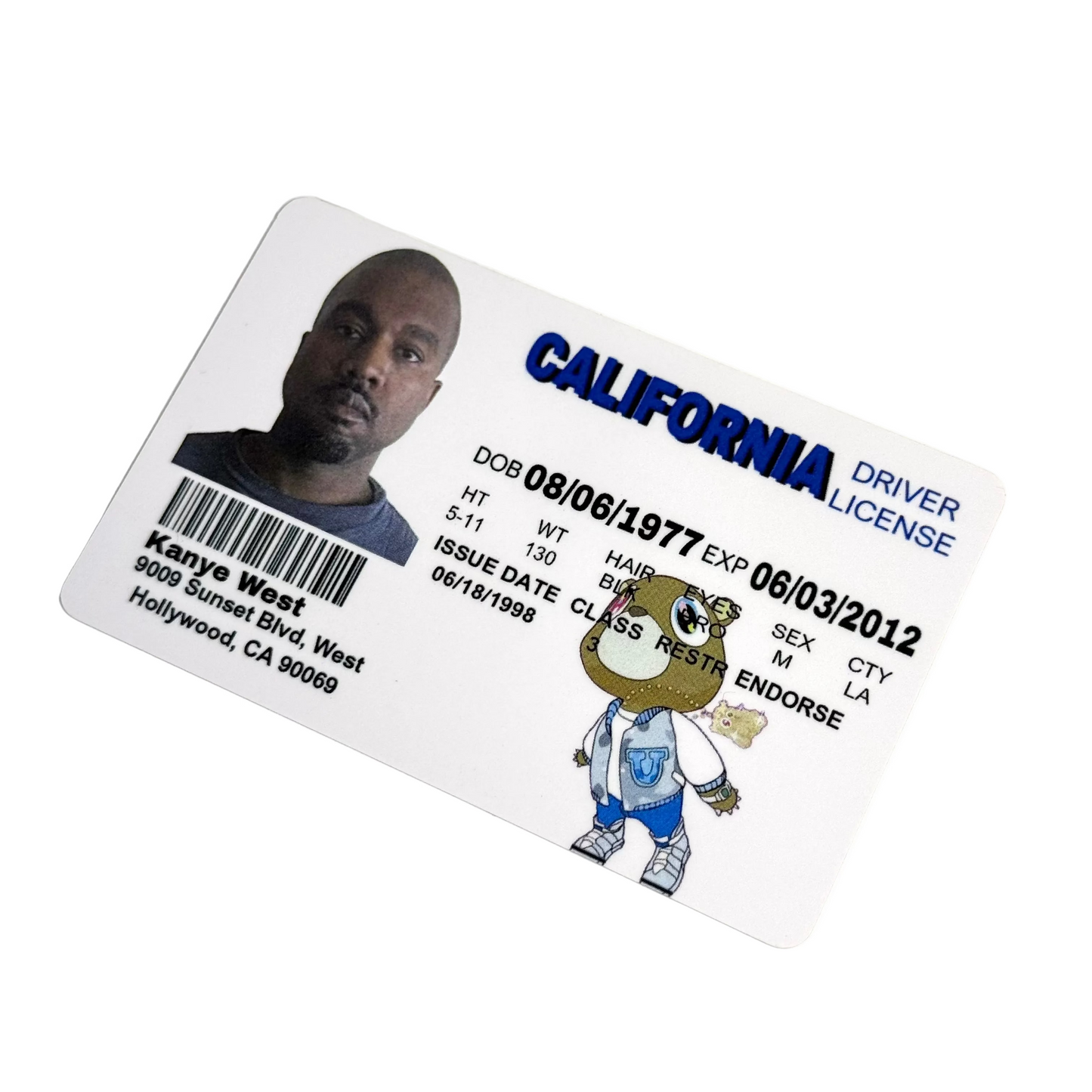 Картка Kanye West