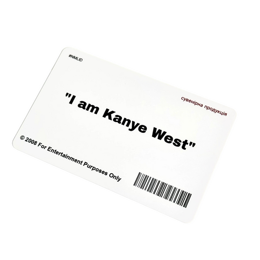 Картка Kanye West