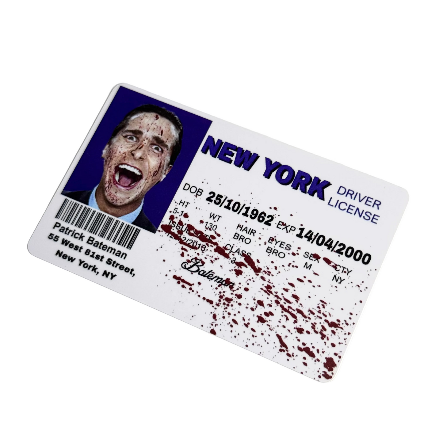 Картка Patrick Bateman