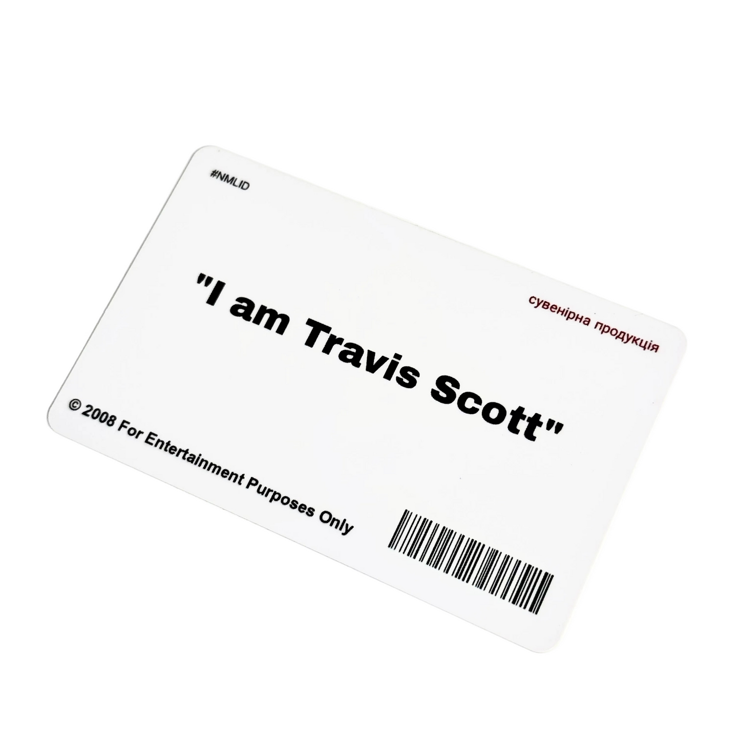 Картка Travis Scott